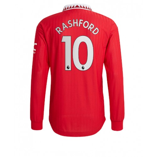 Dres Manchester United Marcus Rashford #10 Domaci 2022-23 Dugi Rukav